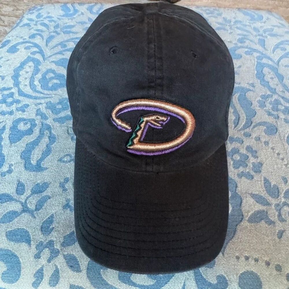 Vintage Arizona Diamondbacks MLB Sports Diamond Collection Fitted Hat Size XL